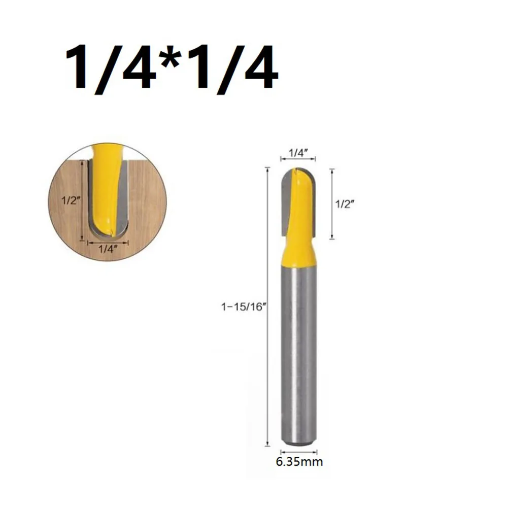 Shank Router Bit Router Bit Core Box Cutter Cutting Long Blade Long Reach Round Nose Steel Wood Router Bit 1pcs
Shank Router Bit Router Bit Core Box Cutter Cutting Long Blade Long Reach Round Nose Steel Wood Router Bit 1pcs