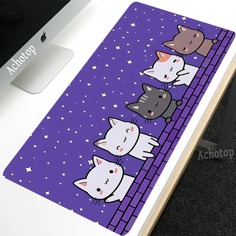 Kawaii Cute Cat Mouse Pad Large Mousepad HD Print Gaming Laptop Desk Mat Rubber Laptop Table Pads Waterproof Keyboard Mousemat
Kawaii Cute Cat Mouse Pad Large Mousepad HD Print Gaming Laptop Desk Mat Rubber Laptop Table Pads Waterproof Keyboard Mousemat