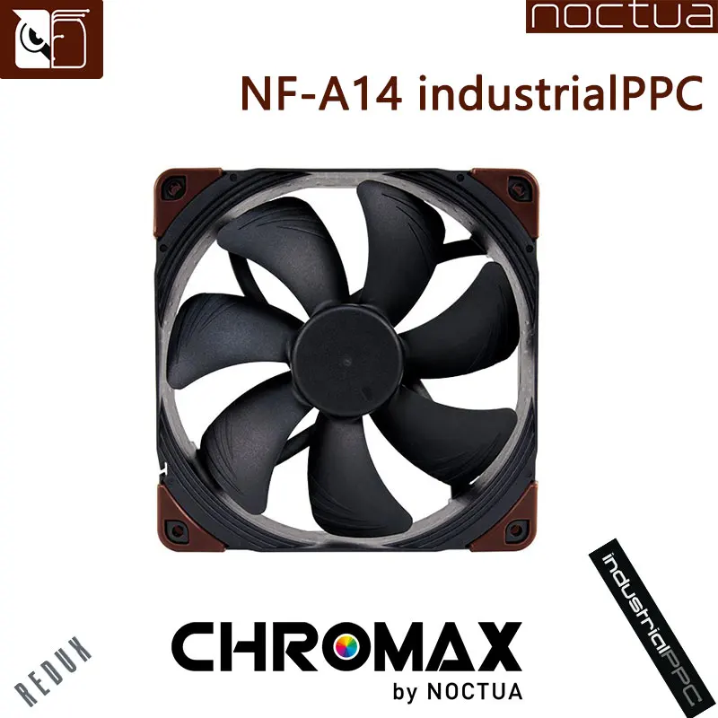 

Noctua NF-A14 NF-A14industrialPPC 2000RPM/3000RPM IP67 140mm 12V 4Pin PWM fan For Computer case/industrial equipment