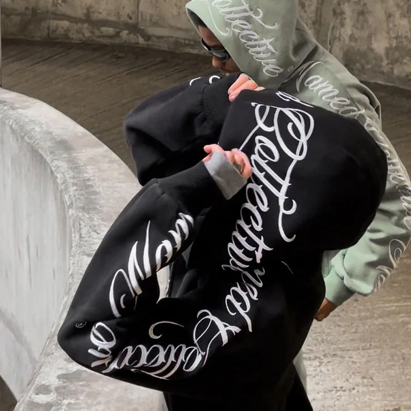 Y2k Hip Hop Goth Punk Letters Print Zipper Hoodie Autumn Men Women Harajuku Vintage Sweatshirts Oversized Streetwear Unisex 2023
Y2k Hip Hop Goth Punk Letters Print Zipper Hoodie Autumn Men Women Harajuku Vintage Sweatshirts Oversized Streetwear Unisex 2023