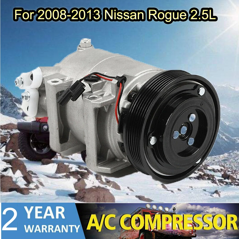 AC Compressor & Clutch CO 11200C Fit Nissan Rogue 2.5L 08-13, Air Conditioning Compressor Clutch Replace 10347900 92600JM01C
AC Compressor & Clutch CO 11200C Fit Nissan Rogue 2.5L 08-13, Air Conditioning Compressor Clutch Replace 10347900 92600JM01C