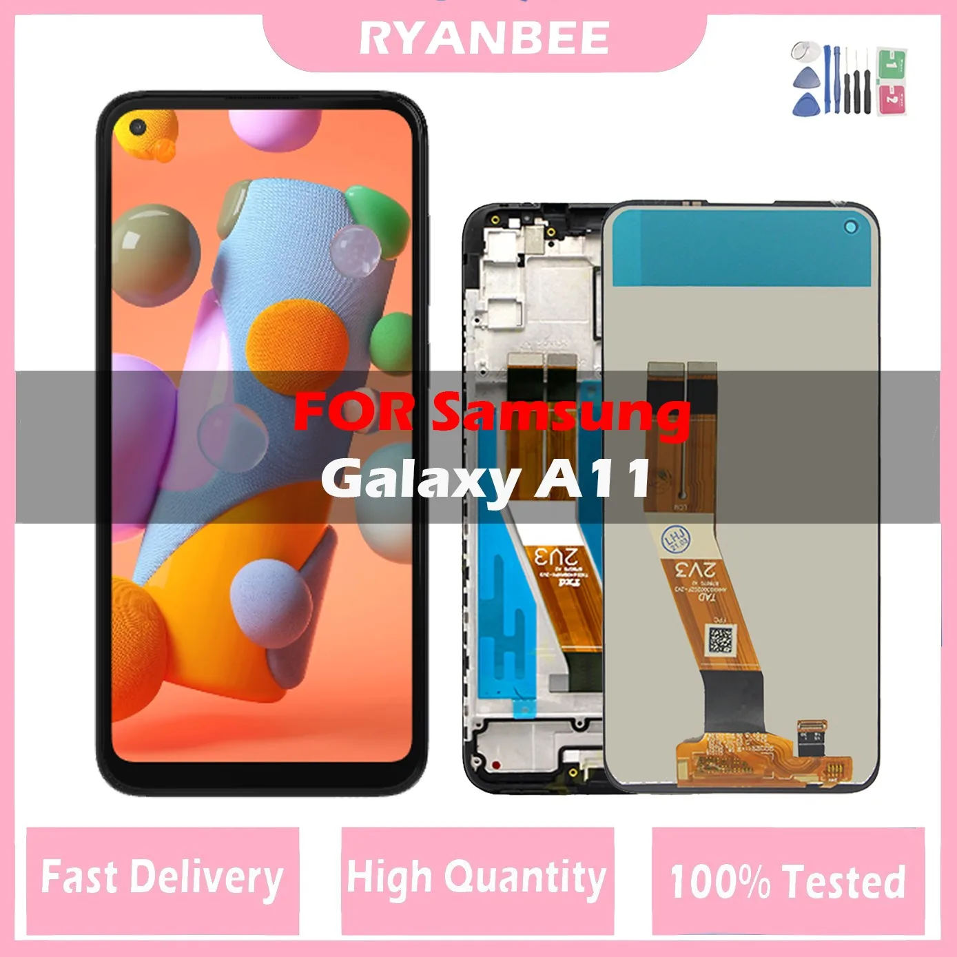 100% протестированный ЖК-дисплей 6,4 дюйма A115 ЖК-дисплей для Samsung Galaxy A11 ЖК-дисплей сенсорный экран в сборе для Samsung A115F A115F/DS ЖК-дисплей
100% протестированный ЖК-дисплей 6,4 дюйма A115 ЖК-дисплей для Samsung Galaxy A11 ЖК-дисплей сенсорный экран в сборе для Samsung A115F A115F/DS ЖК-дисплей