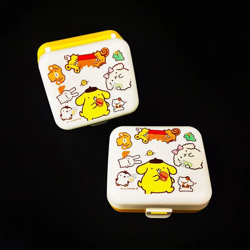 Sanrioed Lunch Box Anime Kawaii Pompom Purin Children Camping Students Fruit Rice Dessert Balls Food Debris Storage Bento Gift
Sanrioed Lunch Box Anime Kawaii Pompom Purin Children Camping Students Fruit Rice Dessert Balls Food Debris Storage Bento Gift