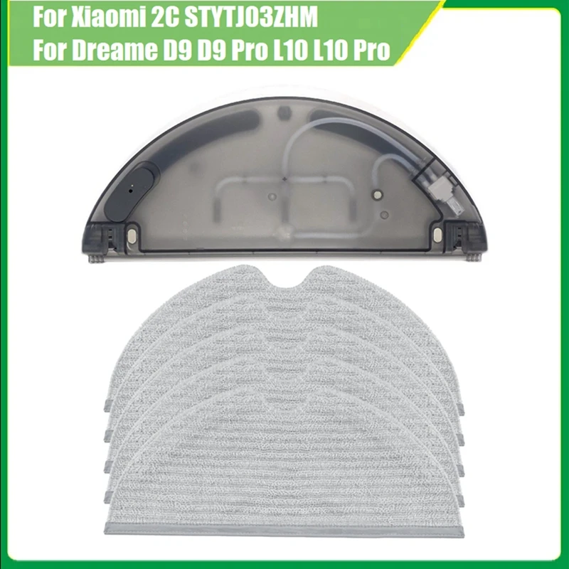 For Xiaomi 2C STYTJ03ZHM Dreame D9 D9 Pro L10 L10 Pro Vacuum Cleaner Water Tank + Mop Cloth Accessories
For Xiaomi 2C STYTJ03ZHM Dreame D9 D9 Pro L10 L10 Pro Vacuum Cleaner Water Tank + Mop Cloth Accessories