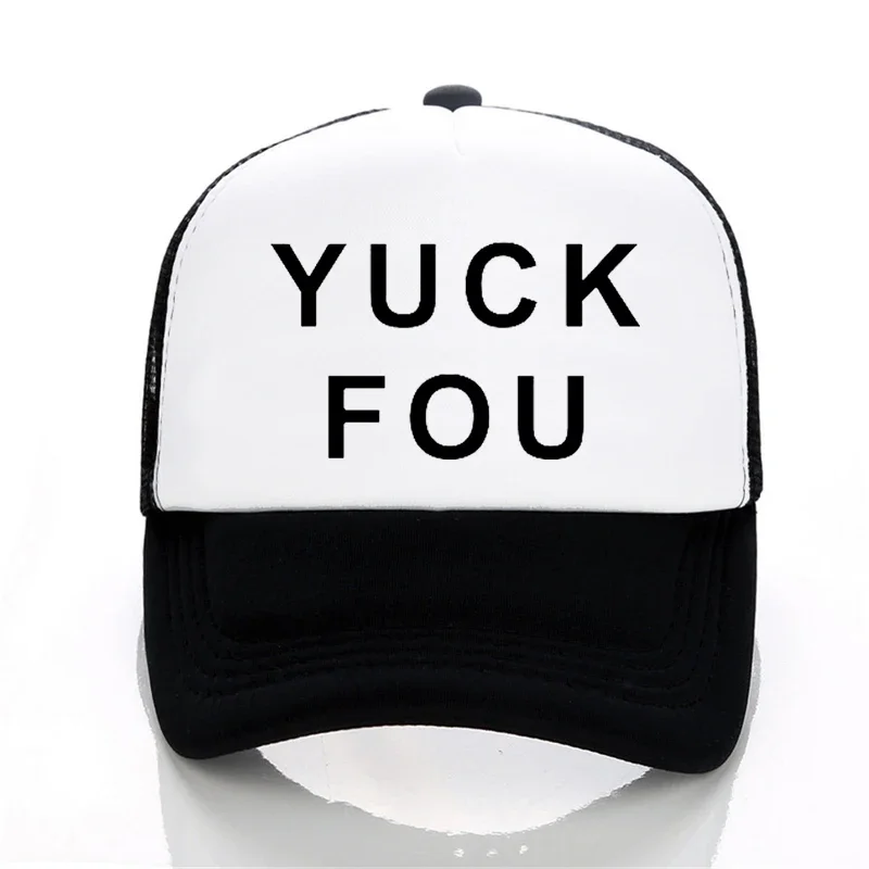funny YUCK FOU Baseball caps Summer leisure Unisex adjustable snapback hat outdoor Men Women Mesh ventilation Trucker hats
funny YUCK FOU Baseball caps Summer leisure Unisex adjustable snapback hat outdoor Men Women Mesh ventilation Trucker hats
