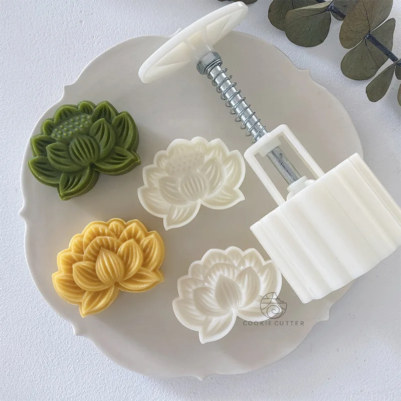 2Pcs/Set 50g lotus root bean paste moon cake mold household the midautumn festival moon cake mold bake cake decorating tools
2Pcs/Set 50g lotus root bean paste moon cake mold household the midautumn festival moon cake mold bake cake decorating tools