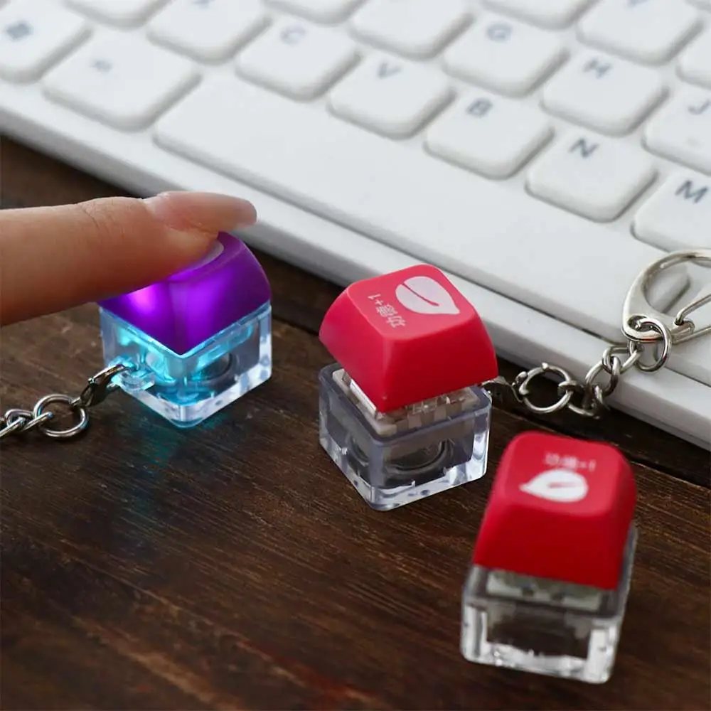 Wooden Fish Wooden Fish Keyboard Keychain LED ABS Mechanical Keyboard Key Chain Removable Colorful
Wooden Fish Wooden Fish Keyboard Keychain LED ABS Mechanical Keyboard Key Chain Removable Colorful