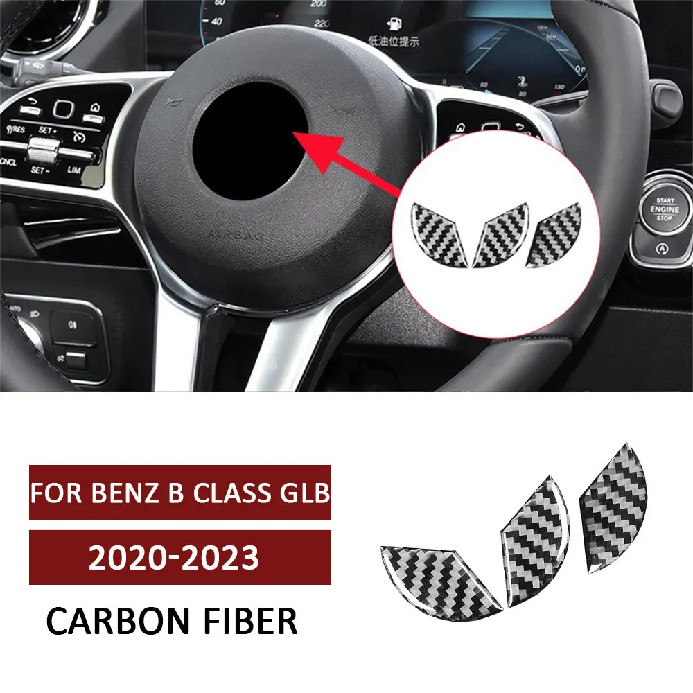 Car Steering Wheel Logo Trim Sticker Carbon Fiber Decoration for Mercedes Benz B Class GLB 2020-2023 Auto Interior Accessories
Car Steering Wheel Logo Trim Sticker Carbon Fiber Decoration for Mercedes Benz B Class GLB 2020-2023 Auto Interior Accessories