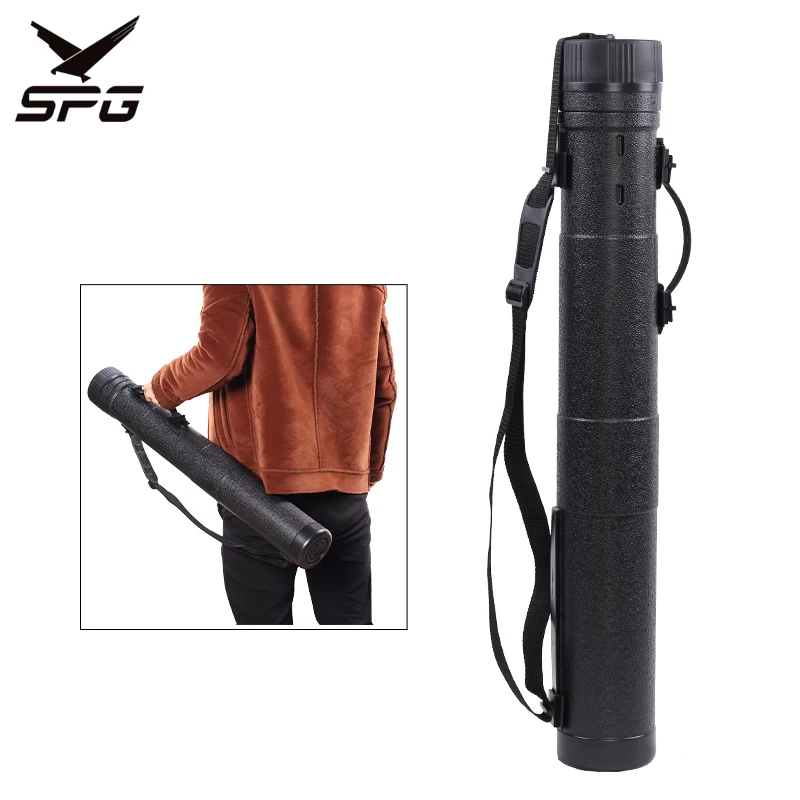 

Archery Arrow Tube Quiver PE Material Adjustable Telescopic Bow and Arrow Shooting Practice Carrier Portable Arrow Holder