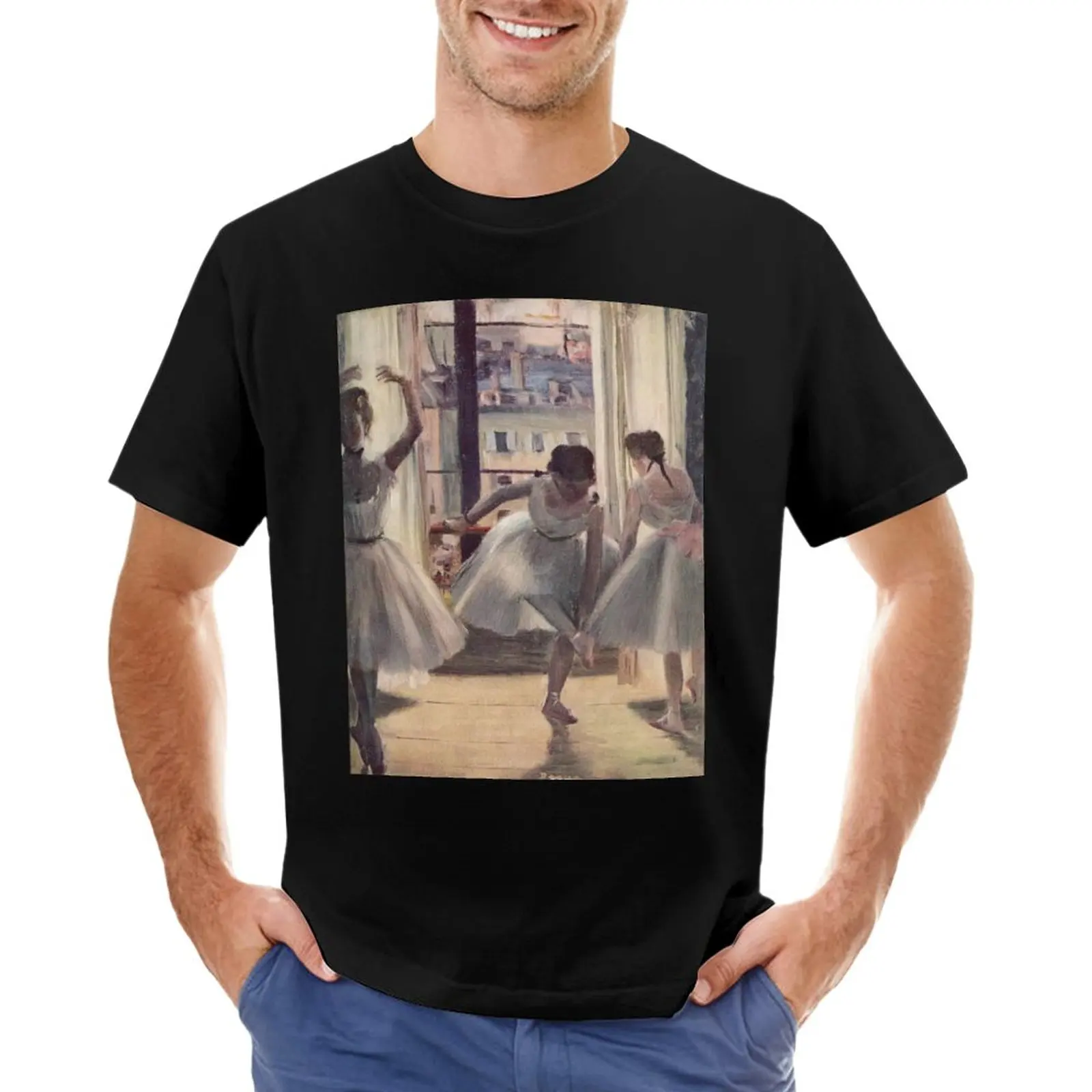 

Three dancers in an exercise room - Edgar Degas T-Shirt aesthetic clothes blank t shirts korean fashion mens t shirt graphic