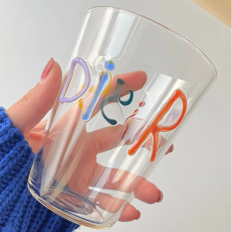 Color 3DGraffiti Glass Water Cup Home Luxury Designer Letters Milk Coffee Drinking Water Couple Cup Set Drinking Glasses
Color 3DGraffiti Glass Water Cup Home Luxury Designer Letters Milk Coffee Drinking Water Couple Cup Set Drinking Glasses