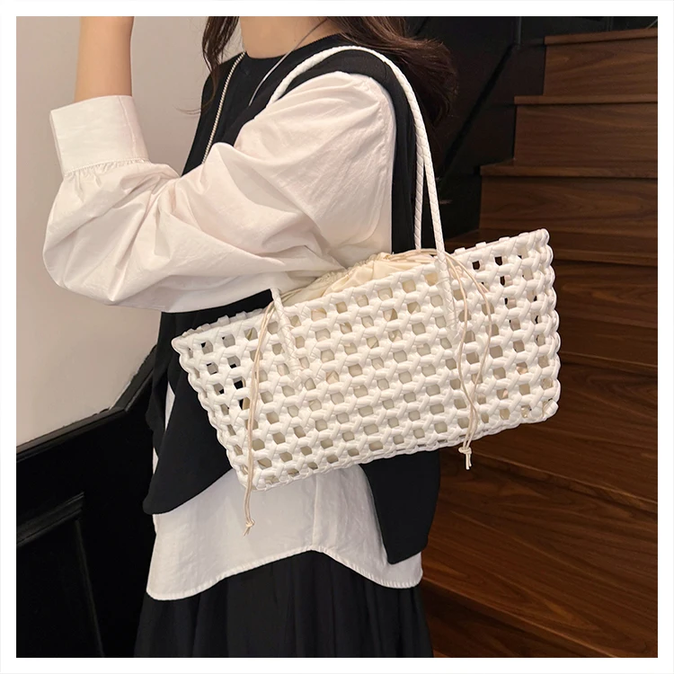 Vegetable basket women straw bags female summmer beach bag lady travel bags designer handbag handmade woven rattan bag shoulder 12 S9c838427f3ba4baf847d93d6217d046bL