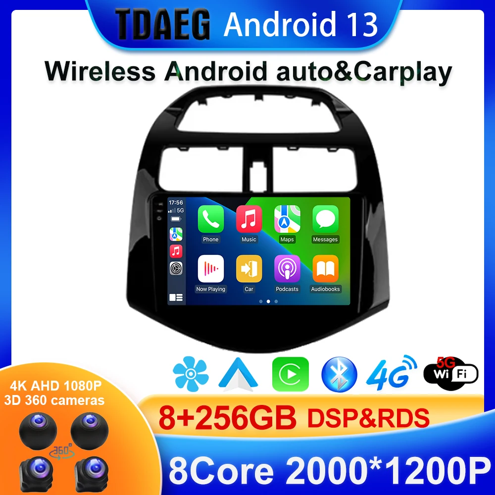 2K 8+256G For Chevrolet Spark M300 2009 - 2016 Car Radio Multimedia Video Player Navigation stereo GPS Android 13 No 2din 2 din
2K 8+256G For Chevrolet Spark M300 2009 - 2016 Car Radio Multimedia Video Player Navigation stereo GPS Android 13 No 2din 2 din
