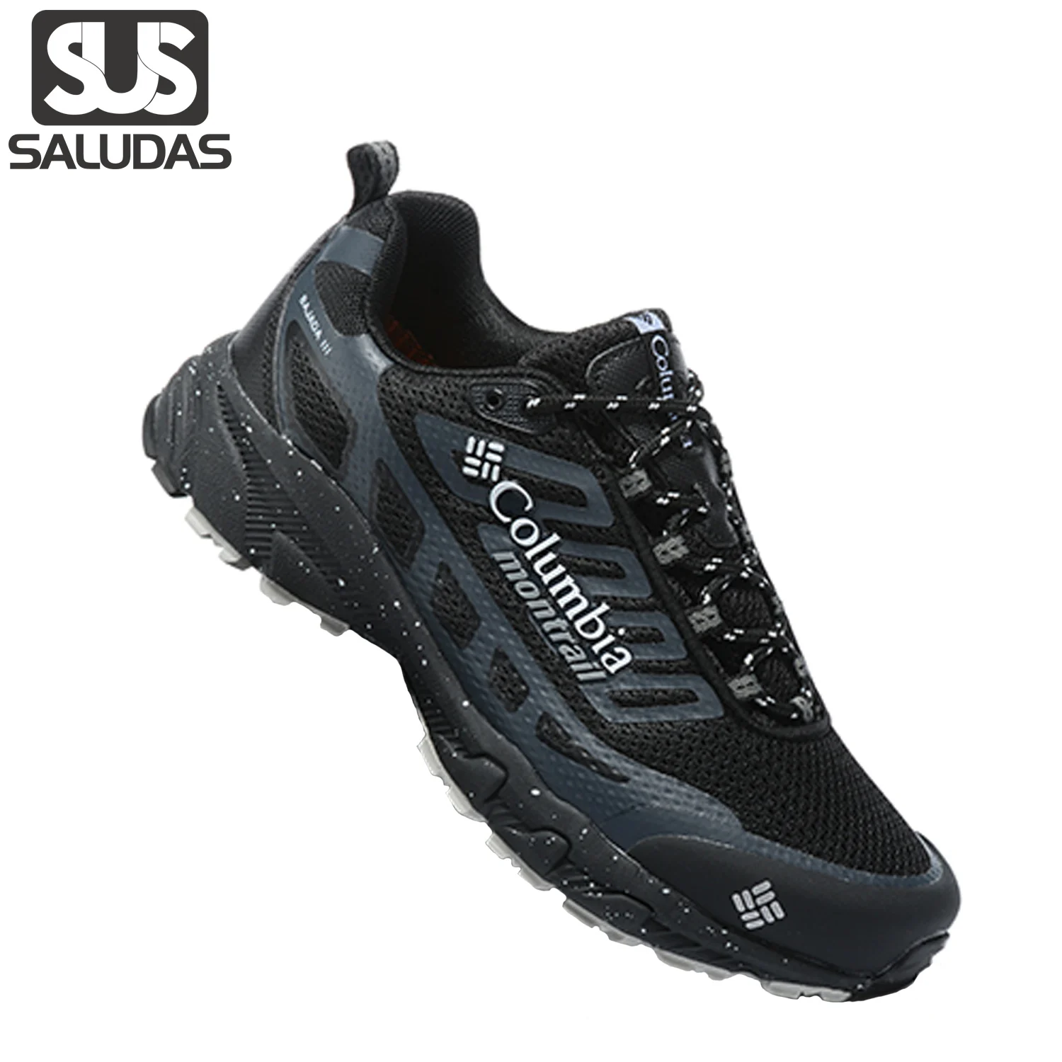 

Мужские походные ботинки SALUDAS, Уличная обувь для горного туризма, дышащие Нескользящие кроссовки в стиле джунглей для походов и бега