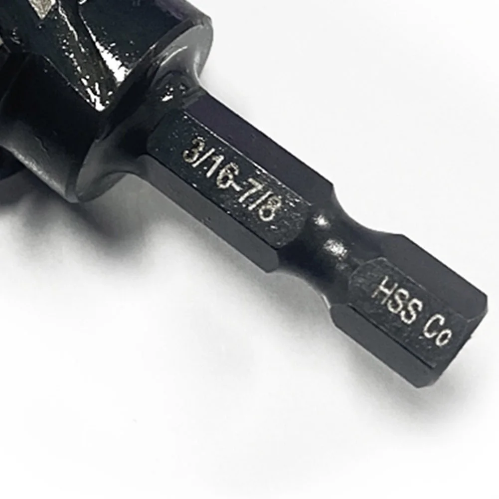 Black and White Step Drill Bit Set 3PCS Hexagonal Handle for Easy Operation Suitable for Drilling Different Diameters
Black and White Step Drill Bit Set 3PCS Hexagonal Handle for Easy Operation Suitable for Drilling Different Diameters