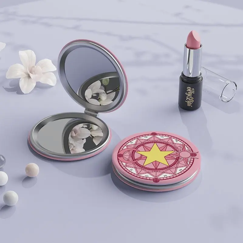 Anime Card Captor Sakura Cosplay Small Mini Mirror Hand-Held Makeup Mirror Student Small Round Mirror Portable Folding
Anime Card Captor Sakura Cosplay Small Mini Mirror Hand-Held Makeup Mirror Student Small Round Mirror Portable Folding