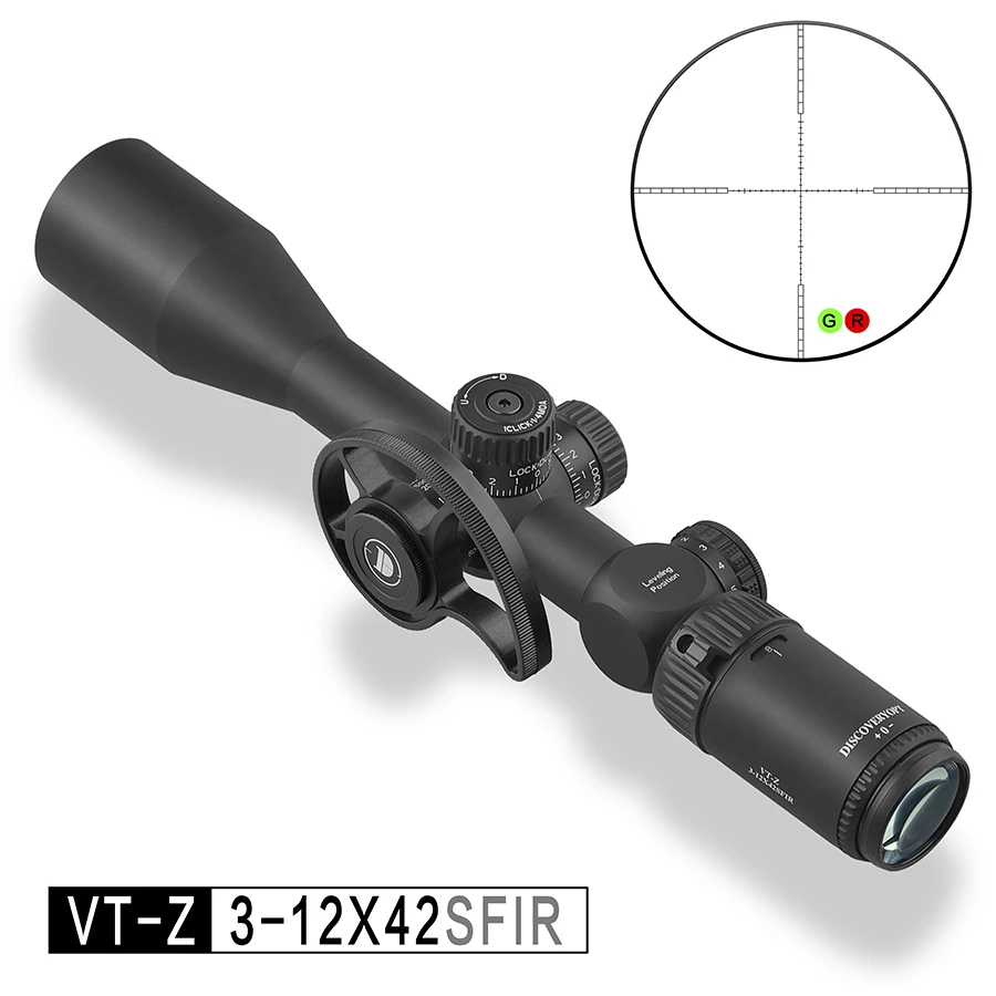 Discovery Hunting Sniper Scopes VT-Z 3-12X42SFIR Air Rifle Gun Scope for Shooting Optical Sights with Parallax Adjustment
Discovery Hunting Sniper Scopes VT-Z 3-12X42SFIR Air Rifle Gun Scope for Shooting Optical Sights with Parallax Adjustment