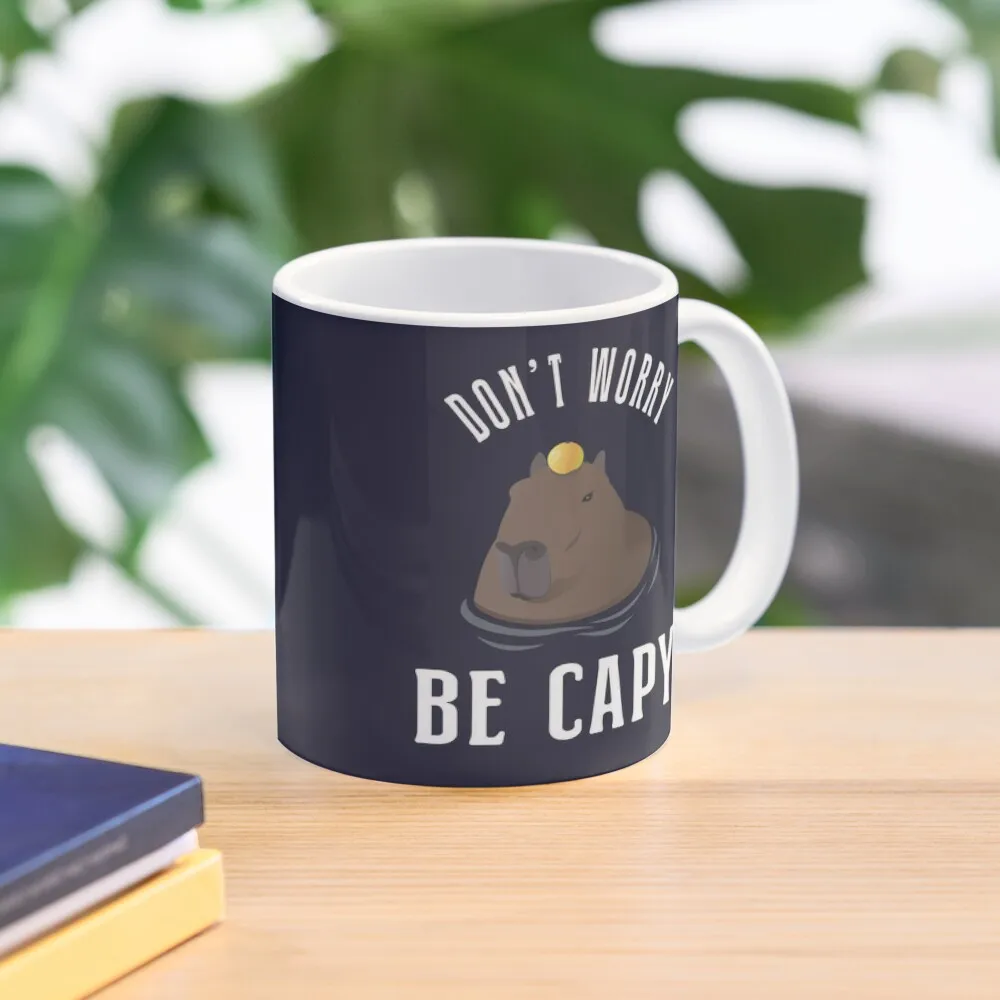 Cool Capybara ~ Dont Worry Be Capy Coffee Mug Ceramic Coffee Mug Cute And Different Cups Thermo Coffee Cup To Carry Glass Cup
Cool Capybara ~ Dont Worry Be Capy Coffee Mug Ceramic Coffee Mug Cute And Different Cups Thermo Coffee Cup To Carry Glass Cup