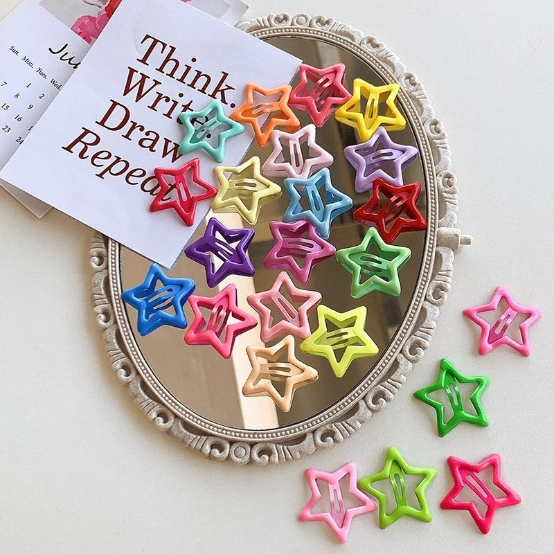 Super Cute Star Hairpins Set Women Girls Kids Hair Clips Bobby Pins Barrettes Accessories Hairclip Hairgrips Headdress Headwear
Super Cute Star Hairpins Set Women Girls Kids Hair Clips Bobby Pins Barrettes Accessories Hairclip Hairgrips Headdress Headwear