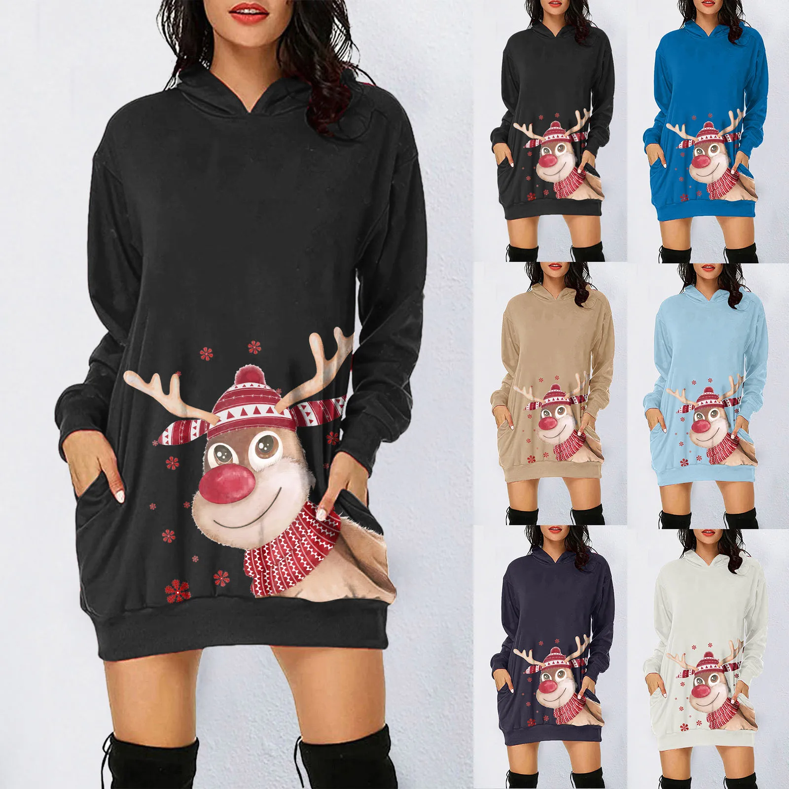 Women's Christmas Dress Merry Christmas Hoodie Dress Women's Christmas Jumper Christmas Dresses Hoodie Christmas Mother Dresses
Women's Christmas Dress Merry Christmas Hoodie Dress Women's Christmas Jumper Christmas Dresses Hoodie Christmas Mother Dresses