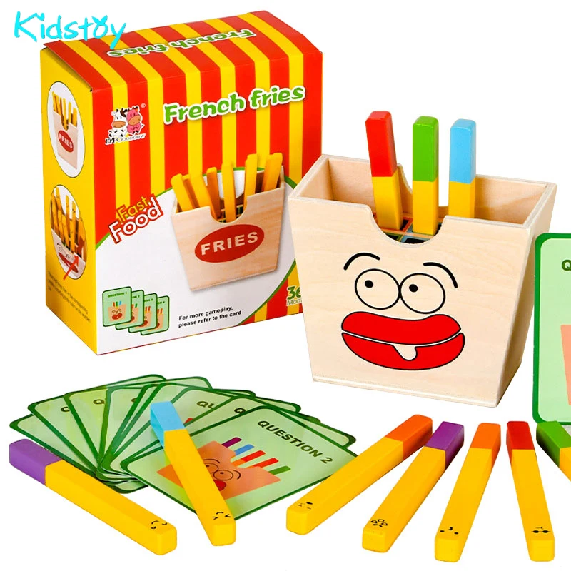 Children Montessori Fries Color Matching Game Toy Sensory Thinking Learning Educational Toys Boys Brithday Gift
Children Montessori Fries Color Matching Game Toy Sensory Thinking Learning Educational Toys Boys Brithday Gift