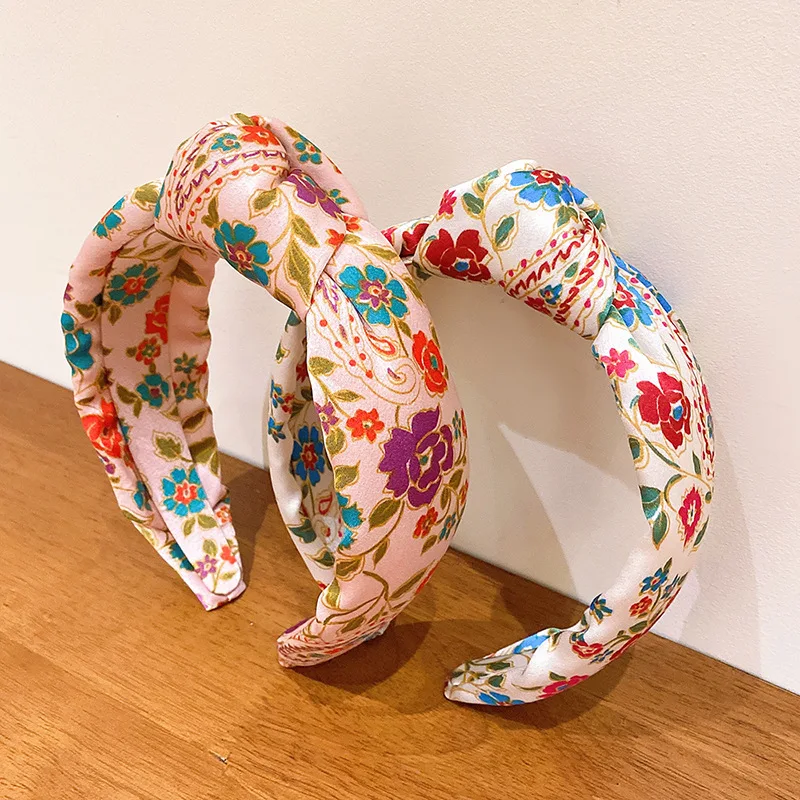 Print Flower Knot Hairbands For Women Korea Headband For Girls Hair Accessories Hair Band Floar Crown Headbands Head Wrap
Print Flower Knot Hairbands For Women Korea Headband For Girls Hair Accessories Hair Band Floar Crown Headbands Head Wrap