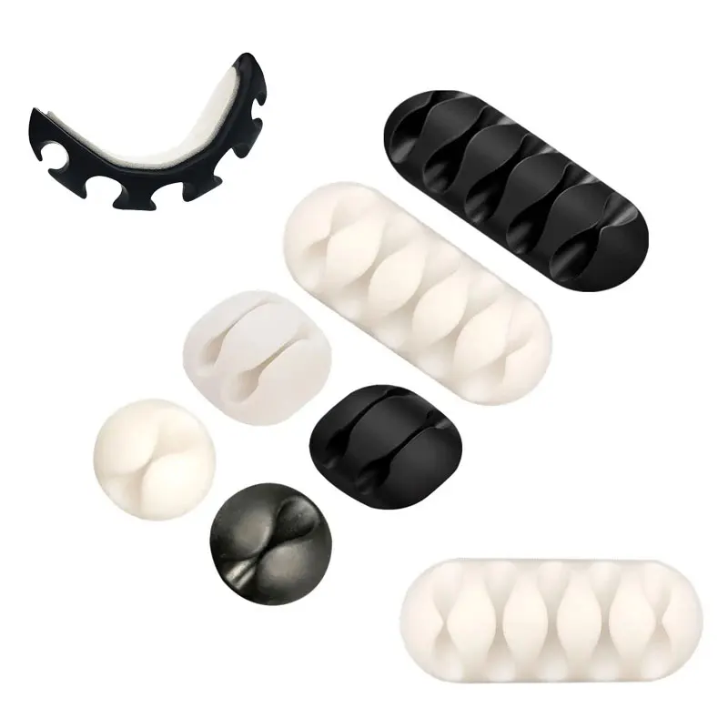 Cable Clips Winder Silicone Cable Organizer Desktop Wire Storage Charger Cord Holder for Car USB Charging Tablet Wire Management 
Cable Clips Winder Silicone Cable Organizer Desktop Wire Storage Charger Cord Holder for Car USB Charging Tablet Wire Management