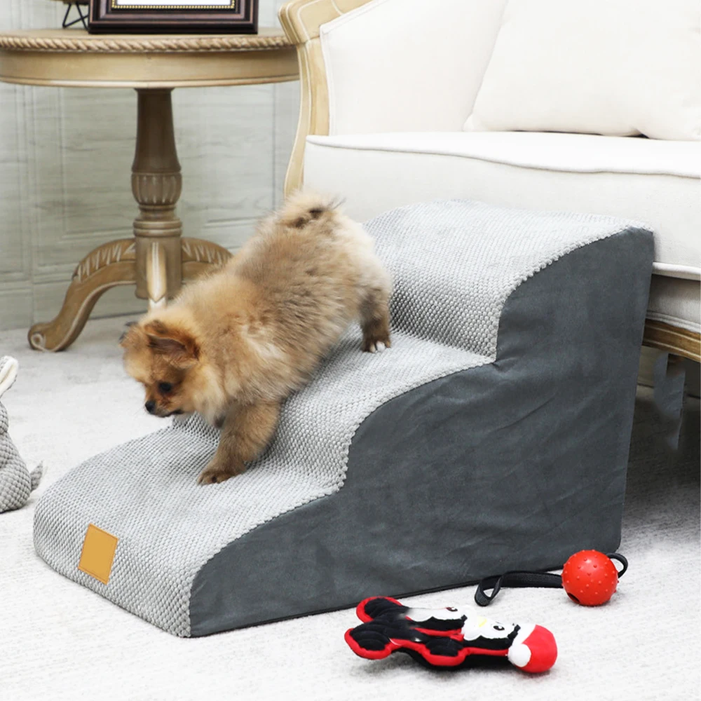 Dog Stairs for High Beds,2/3/4Step Dog Steps for Small Dogs and Couch, Pet Stairs for Small Dogs and Cats, and High Bed
Dog Stairs for High Beds,2/3/4Step Dog Steps for Small Dogs and Couch, Pet Stairs for Small Dogs and Cats, and High Bed