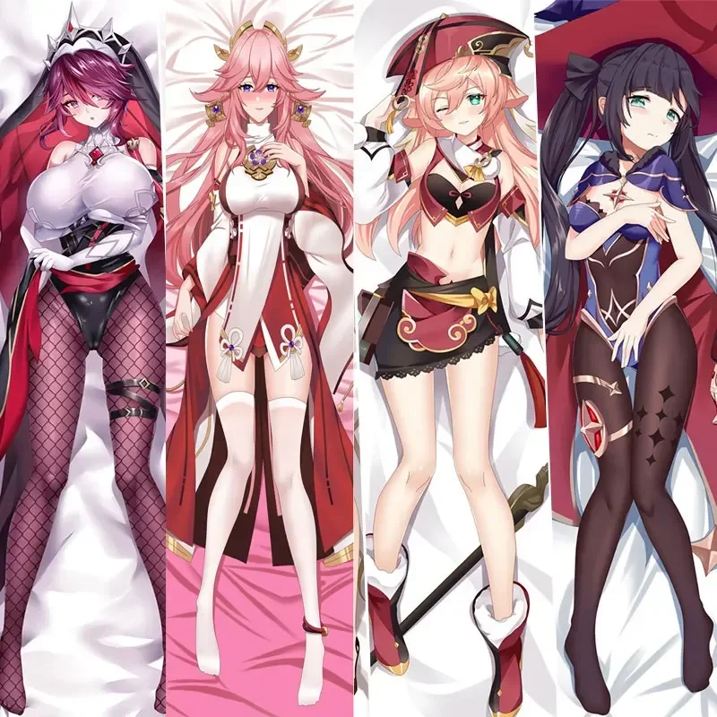Genshin Impact Dakimakura Cover Anime Pillow Case Hugging Body Cushion Rosaria Yae Miko Yan Fei Eula Barbatos Keqing Pillowcase
Genshin Impact Dakimakura Cover Anime Pillow Case Hugging Body Cushion Rosaria Yae Miko Yan Fei Eula Barbatos Keqing Pillowcase