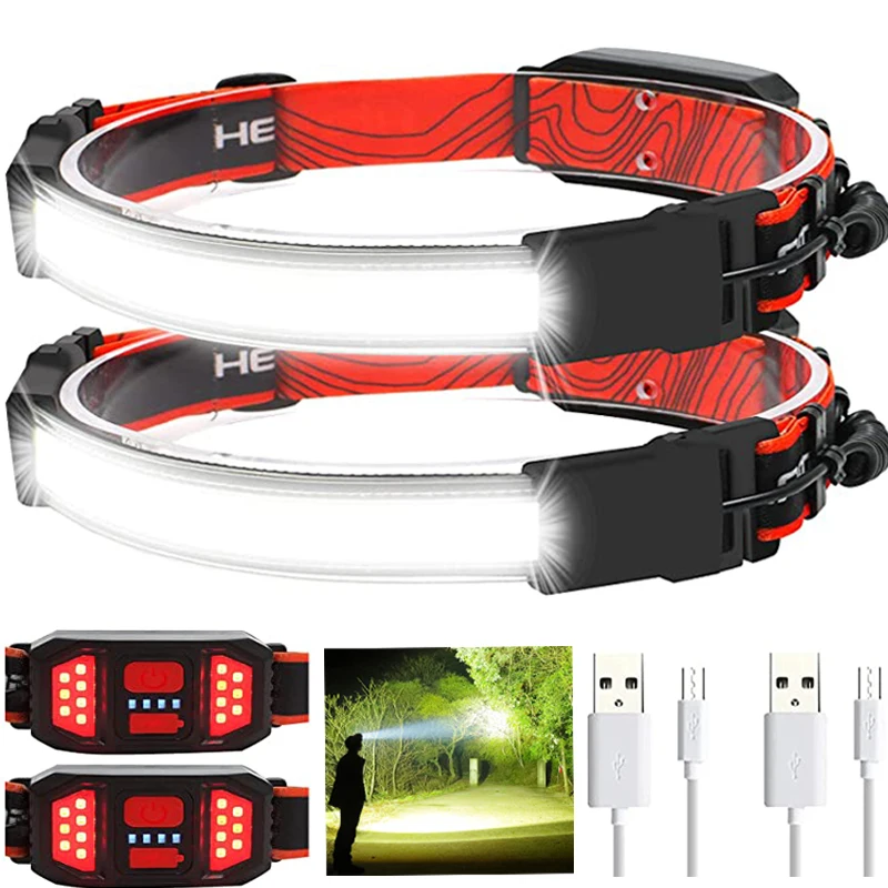 LED Headlamp Rechargeable 230° Wide Beam Head Lamp Camping Headlight Waterproof Head Light for Hiking Repairing Fishing Cycling
LED Headlamp Rechargeable 230° Wide Beam Head Lamp Camping Headlight Waterproof Head Light for Hiking Repairing Fishing Cycling