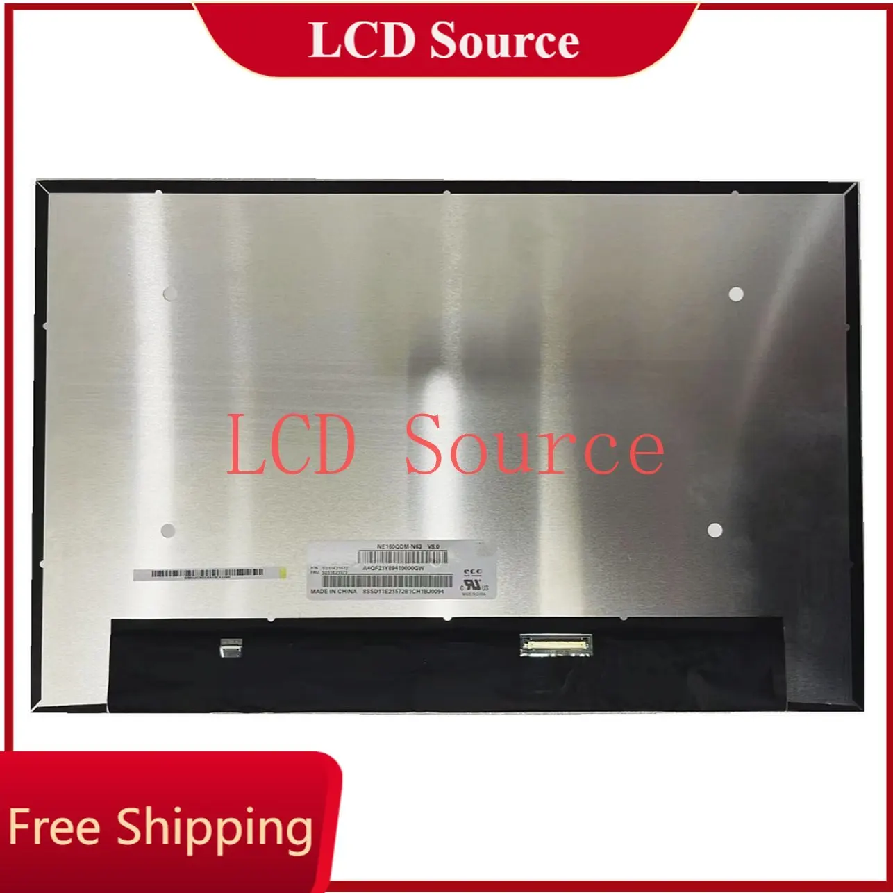 NE160QDM-N63 V8.0 fit B160QAN02.M MNG007DA1-4 LCD SCREEN FRU:5D10V82383 PANEL Matrix 2560X1600
NE160QDM-N63 V8.0 fit B160QAN02.M MNG007DA1-4 LCD SCREEN FRU:5D10V82383 PANEL Matrix 2560X1600