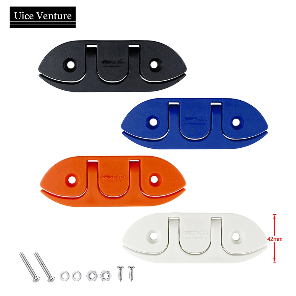 

120mm Sailboats Flip Up Folding Pull Up Cleat Dock Deck Boat Marine Kayak Hardware Line Rope Mooring Cleat Accessories
