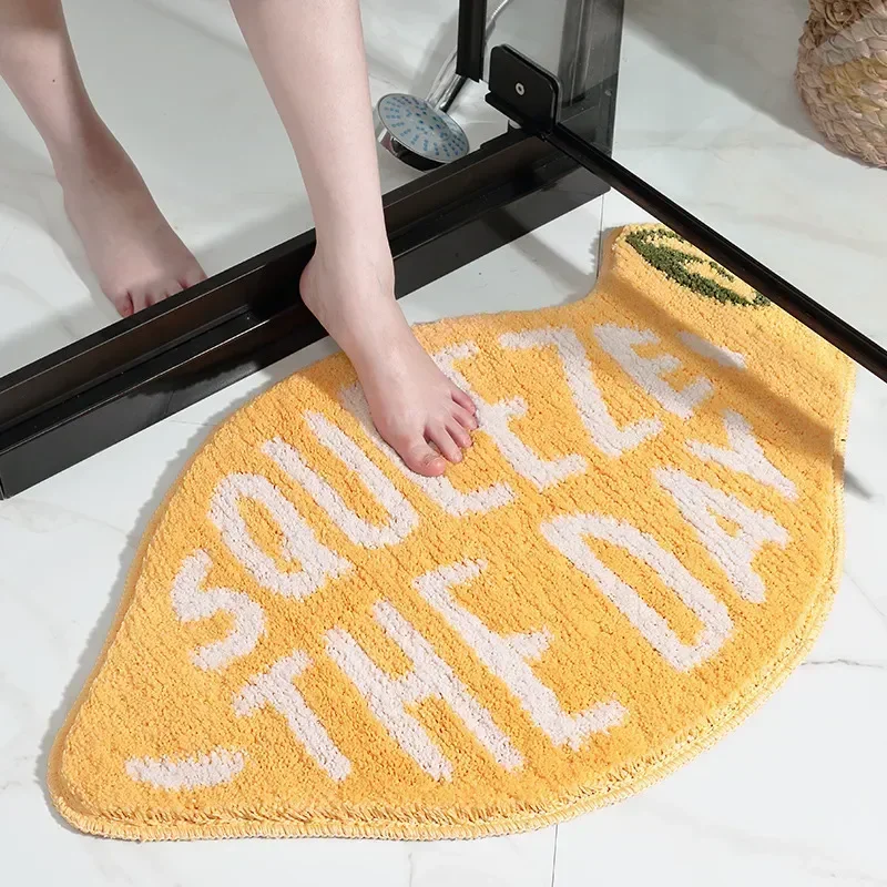 Non-slip Bath Mat Mats Microfiber And Grip Bathroom Quick-drying Strong With Rugs Absorbent Lemon Door Peach Shaped
Non-slip Bath Mat Mats Microfiber And Grip Bathroom Quick-drying Strong With Rugs Absorbent Lemon Door Peach Shaped