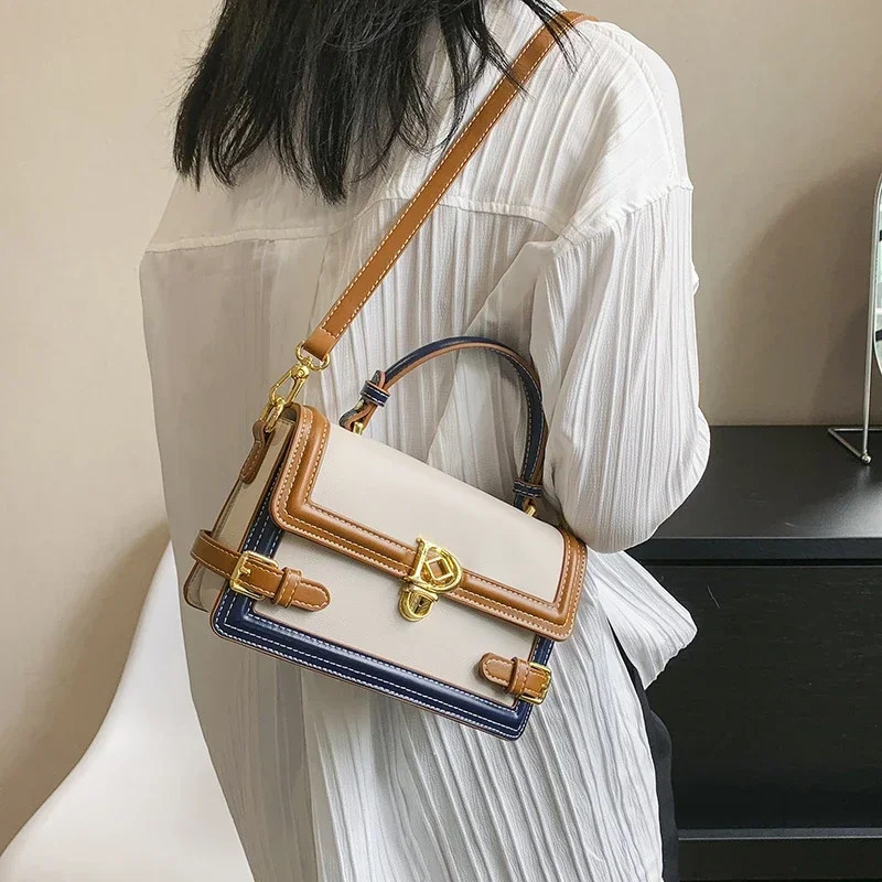 

Women's Handbag 2023 New Fashion Light Luxury Designer Shoulder Bag Senior Texture Everything Diagonal Body Retro Large Capacity