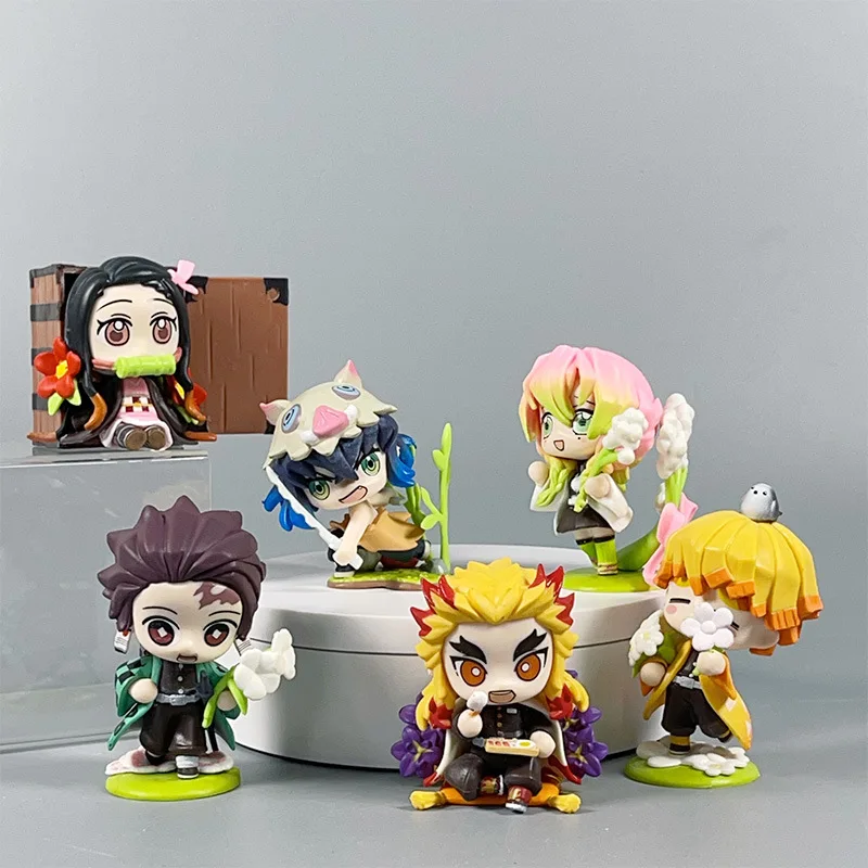 Demon Slayer Anime 9cm Model Figures Tanjirou Nezuko Zenitsu Kyoujurou Kanroji Dolls Action Figure Toys for Kids Birthday Gift
Demon Slayer Anime 9cm Model Figures Tanjirou Nezuko Zenitsu Kyoujurou Kanroji Dolls Action Figure Toys for Kids Birthday Gift