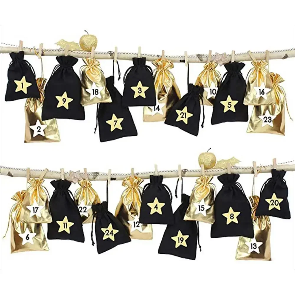 24pcs Christmas Burlap Drawstrings Gift Bags Candy Linen Bags DIY Christmas Gift Bags Christmas Gift Wrapping
24pcs Christmas Burlap Drawstrings Gift Bags Candy Linen Bags DIY Christmas Gift Bags Christmas Gift Wrapping