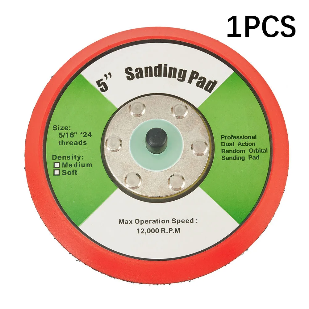 5" 125mm DA Polish Polishing Plate Backing Plate Hook And Loop Das6 Guild 5/16" For Polishing Artificial Stone Metal Car Surface
5" 125mm DA Polish Polishing Plate Backing Plate Hook And Loop Das6 Guild 5/16" For Polishing Artificial Stone Metal Car Surface
