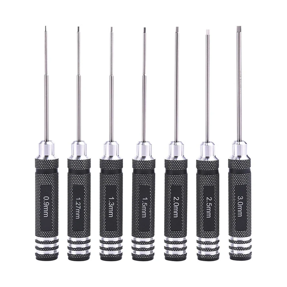 1pc HSS Hexagon Wrench 173mm Screwdrivers Hand Tools 0.9/1.27/1.3/1.5/2.0/2.5/3.0mm For RC Model Screw Driver
1pc HSS Hexagon Wrench 173mm Screwdrivers Hand Tools 0.9/1.27/1.3/1.5/2.0/2.5/3.0mm For RC Model Screw Driver