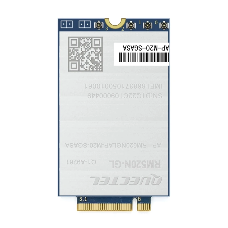 Network Adapter Card RM520N-GL 5G NR sub-6GHz High-speed 5G NR Sub-6GHz mmWave Module- with M2-Interface (RM520N-GL)
Network Adapter Card RM520N-GL 5G NR sub-6GHz High-speed 5G NR Sub-6GHz mmWave Module- with M2-Interface (RM520N-GL)