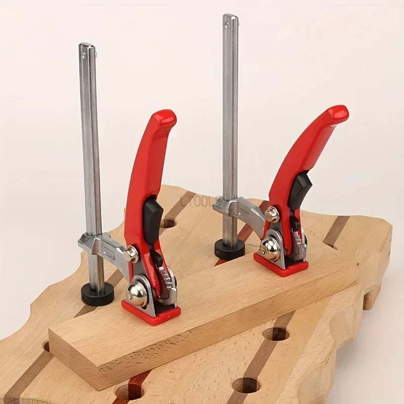 1pc Alloy Steel Upgrade Quick Ratchet Track Saw Guide Rail Clamp MFT Clamp for MFT Table and Guide Rail System Woodworking Clamp
1pc Alloy Steel Upgrade Quick Ratchet Track Saw Guide Rail Clamp MFT Clamp for MFT Table and Guide Rail System Woodworking Clamp