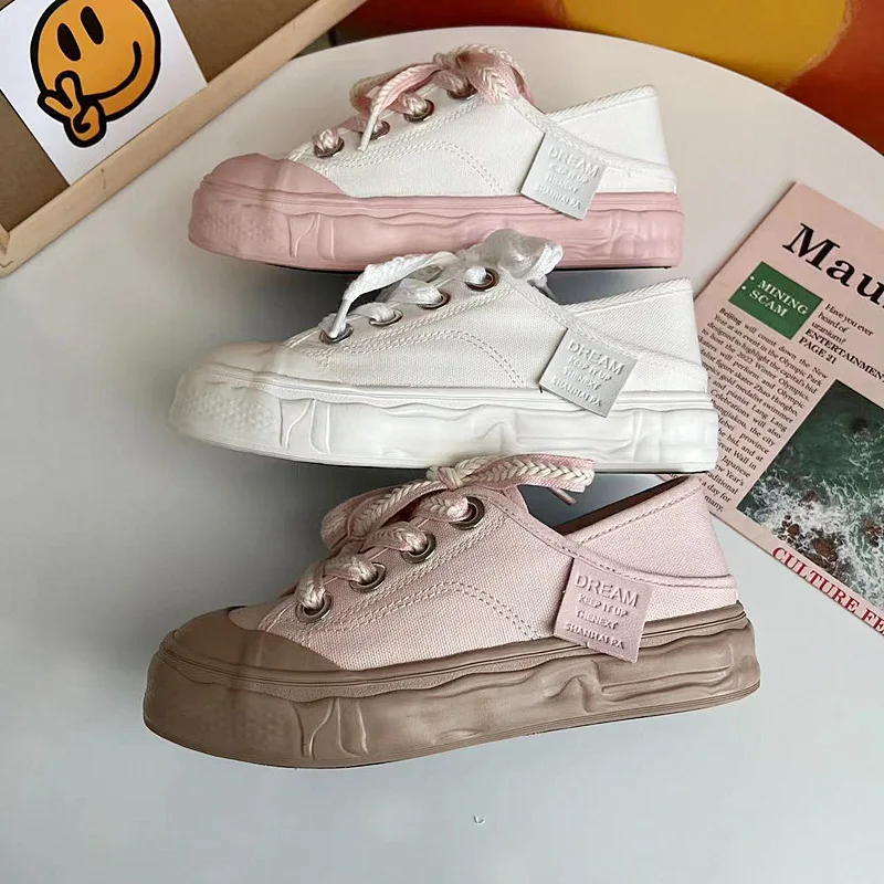 Кеды женские с вулканизированной подошвой, холщовые кроссовки на платформе, на шнуровке, спортивная обувь на плоской подошве, розовые, весна-осень
Кеды женские с вулканизированной подошвой, холщовые кроссовки на платформе, на шнуровке, спортивная обувь на плоской подошве, розовые, весна-осень