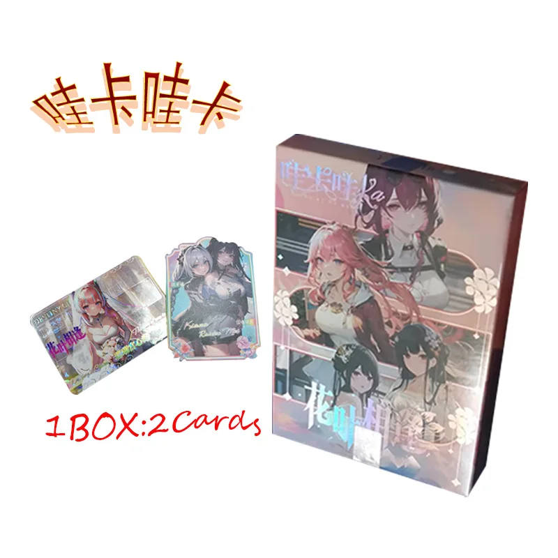

Серия открыток с изображением богини HuaYeXiangFeng, сексуальная книжка с изображением персонажа CP, ультратолстые стеклянные мигающие клейкие карты B7, хобби, подарки