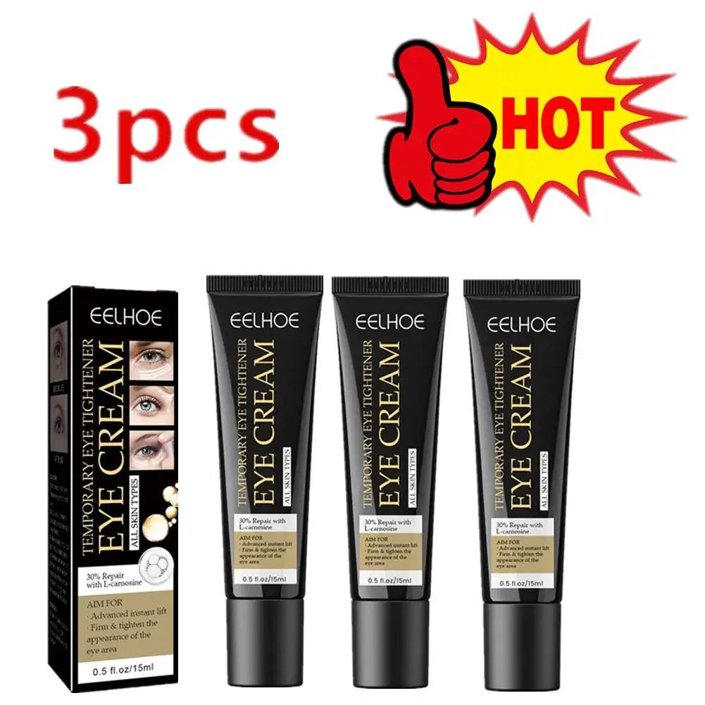 3xEELHOEAnti Wrinkle Eye Cream Remove Eye Bags Puffiness Lifting Firming Smooth Skin Care Moisturizing Instant Eye Massage Cream
3xEELHOEAnti Wrinkle Eye Cream Remove Eye Bags Puffiness Lifting Firming Smooth Skin Care Moisturizing Instant Eye Massage Cream
