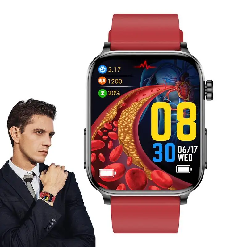 1.96inch HD Non-invasive Smart Watch Wireless Heart Rate Blood Pressure Health Monitor IP67 Waterproof Fitness Watch For IOS
1.96inch HD Non-invasive Smart Watch Wireless Heart Rate Blood Pressure Health Monitor IP67 Waterproof Fitness Watch For IOS