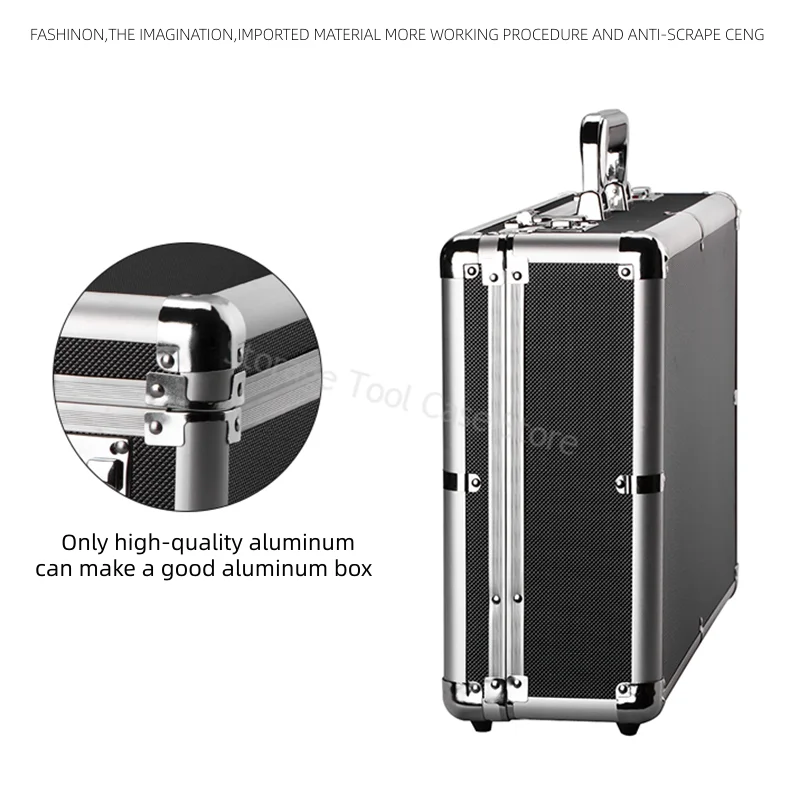 Aluminum Tool Box Portable Password Toolbox Briefcase Waterproof Equipment Instrument Case Storage Box Suitcase with Sponge
Aluminum Tool Box Portable Password Toolbox Briefcase Waterproof Equipment Instrument Case Storage Box Suitcase with Sponge