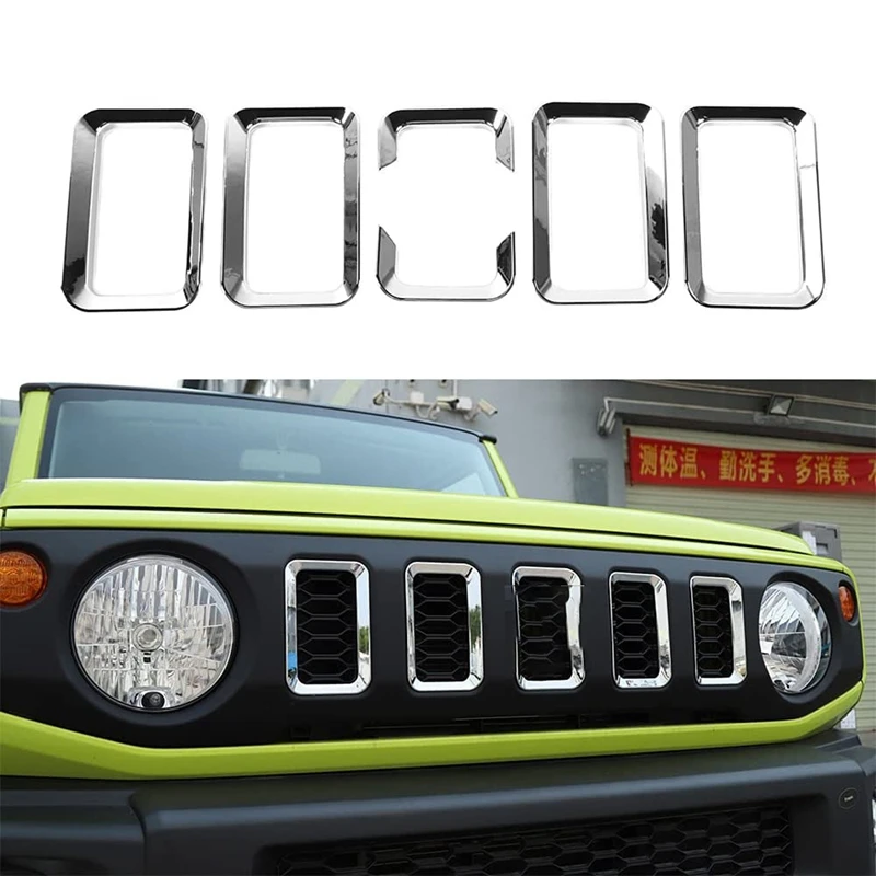 Декоративные наклейки на переднюю решетку автомобиля Suzuki Jimny JB74 2019 2020
Декоративные наклейки на переднюю решетку автомобиля Suzuki Jimny JB74 2019 2020