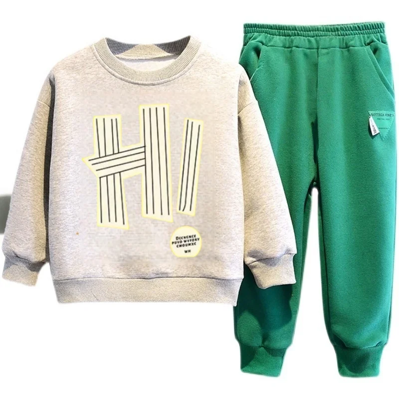Autumn Children Boy Clothes Set Kid Girls Cartoon Printed Sweatshirts Pullover Top And Pants Suit Long Sleeve Tracksuits 21 S9c9d7c74a0b34be3a32b9947a653b6f5y