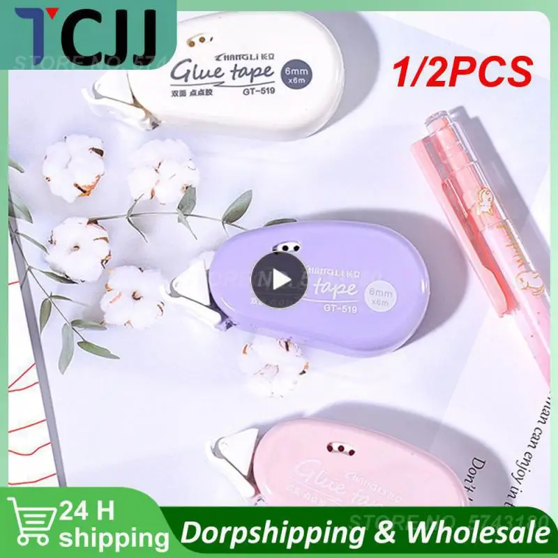 1/2PCS 6m*6mm Double Sided Adhesive Scrapbooking Collage Photo Album School Stationery Supplies Roller
1/2PCS 6m*6mm Double Sided Adhesive Scrapbooking Collage Photo Album School Stationery Supplies Roller