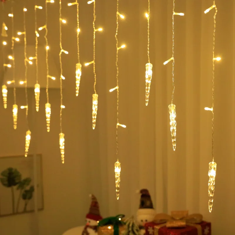 2024 Christmas Lighting LED Ice Pillar Snowflake Curtain Light 3M Waterfall House Garden Terrace Decoration Christmas Decoration
2024 Christmas Lighting LED Ice Pillar Snowflake Curtain Light 3M Waterfall House Garden Terrace Decoration Christmas Decoration