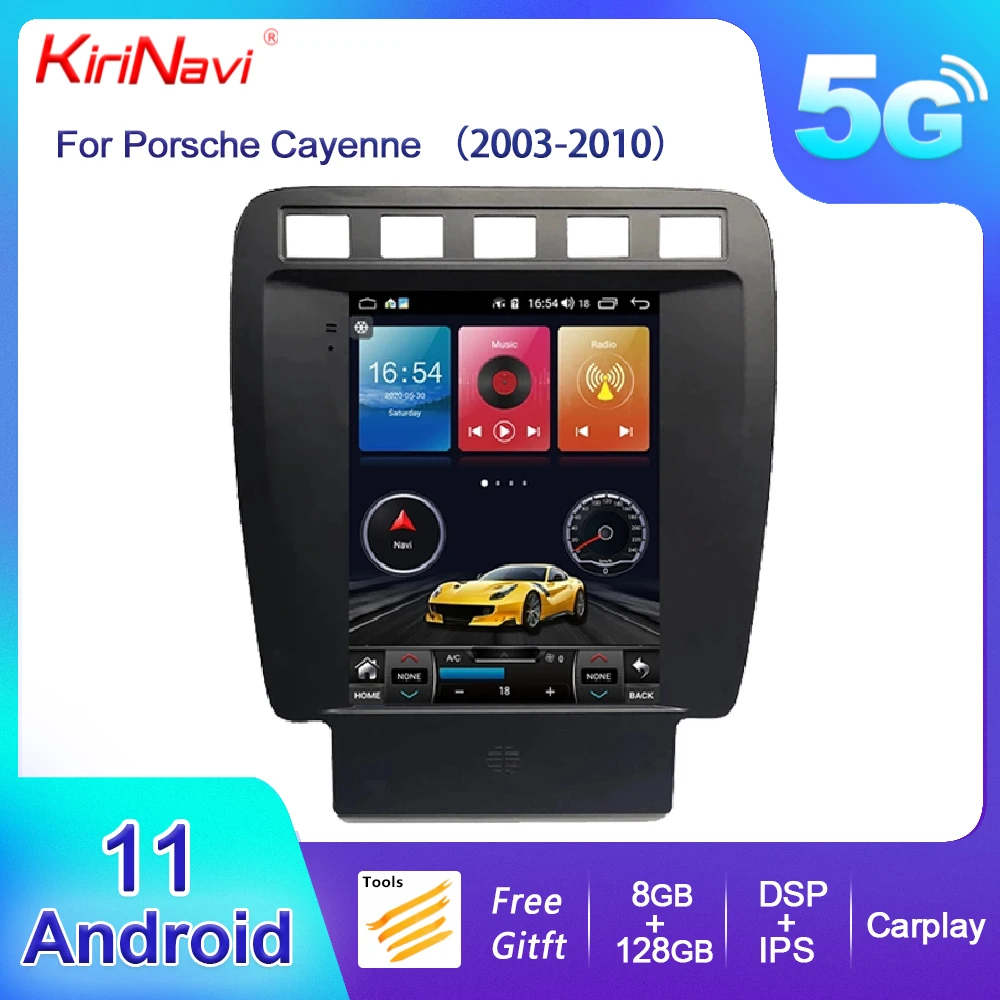 KiriNavi Vertical Screen Tesla Style Android 13 For Porsche Cayenne Car Radio GPS Navigation Dvd Multimedia Video Player 4G DSP
KiriNavi Vertical Screen Tesla Style Android 13 For Porsche Cayenne Car Radio GPS Navigation Dvd Multimedia Video Player 4G DSP